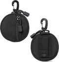 Tactical Belt Pouch Key Pouch Backpack Accessories Tactical Vest Attachments Small Molle Pouch EDC Wallet Travel Pill Container Portable
