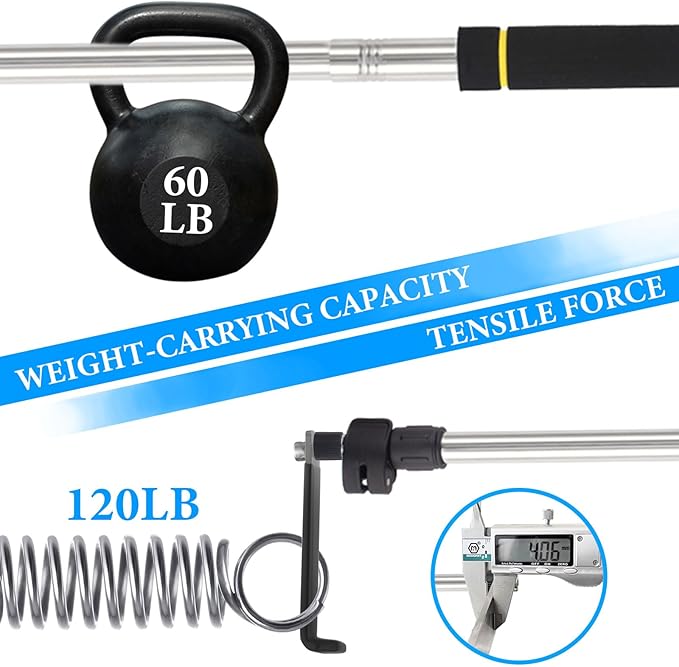 Cargo Grabber Reach Retriever Tool, Truck Cargo Grabber Adjustable 34-70inch wear-Resistant complimentary Storage Bag Professional Truck Bed Reach Tool Convenient and efficient Pickup