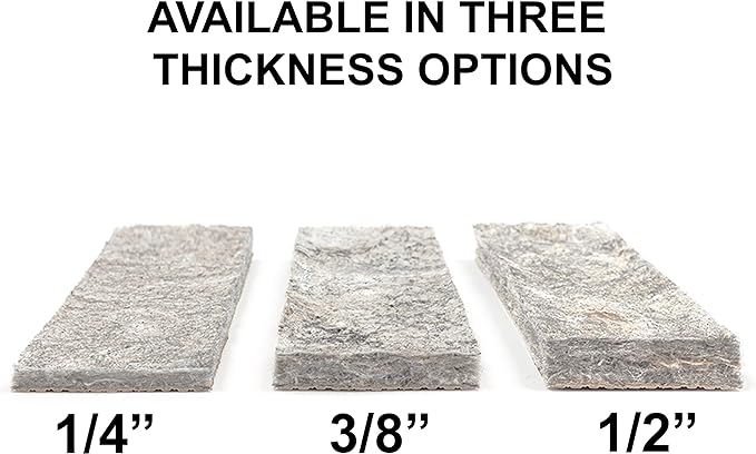 Mohawk Home Non Slip Rug Pad 2' x 6' - 3/8" Thick Felt + Latex Rubber Gripper - Dual Surface Cushion for Hardwood, Carpet, Tile Floors, Made in USA