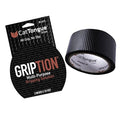 CATTONGUE GRIPS Non-Abrasive Grip Tape Roll - 2” Wide Heavy-Duty, Waterproof Anti-Slip Tape for Bathtubs, Stair Treads, Ramps & More - Indoor & Outdoor Non-Skid Solution (Black, 10ft)