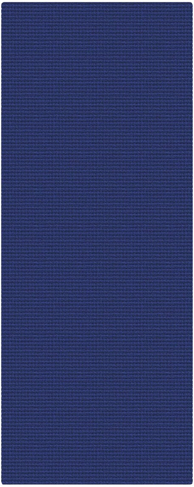 KOZYFLY Woven 2x5 Entry Runner Rug, Washable Runners for Entryway, Non Slip Hallway Rug, Small Throw Carpet Runner for Kitchen, Bedside, Hall, Bathroom, Royal Blue/Navy
