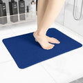 Hargiis Non-Slip Bathtub Mat, Anti Slip Shower Mat, Fast Drying Bathtub Mats, Foot Scrubber Mat, Anti Slip Mat for Tub, Floor, Bathroom, Kitchen, Home, Hotel (Navy Blue 24"×16")