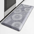 LuxStep Kitchen Mat Waterproof Kitchen Rugs for Floor Cushioned Anti-Fatigue Mat Non-Slip Standing Desk Mat Comfort Floor Mats for House Sink Office 17.3" x 39"-4/5 Inch Grey