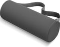 CushZone Seat Cushion, Lumbar Roll Support Pillow for Office Chair, Car, Gaming Chair, Memory Foam Back Cushion with Washable Cover for Relieving Back Pain & Improving Posture,Grey