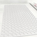 Non Slip Shower Mat: 47 X 32 Inch Large Shower Mats for Inside Shower - Soft TPE Anti Slip Long Shower Floor Mat with Large Drain Holes and Suction Cups