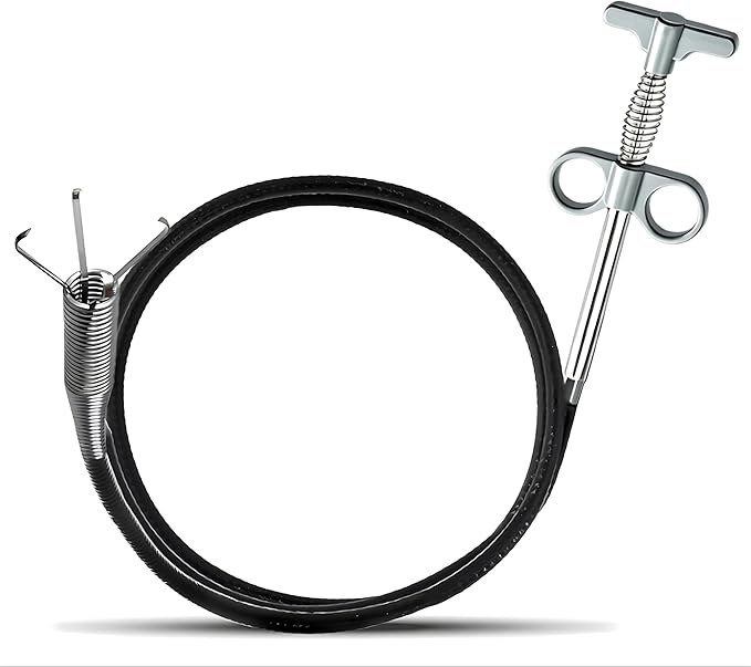 Drain Snake, Drain Clog Remover - Gutter Cleaning Tools Drain Cleaner for Toilet Sewer Shower Kitchen Bathroom Tub Clogged Drains Opener Cleaning Tool, Flexible Grabber Claw Pick Up Reacher (79 inch)