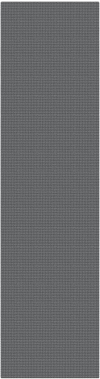 KOZYFLY Cotton Runners Rugs for Hallway 3x10, Wide Washable Runner Rug, Woven Non Slip Kitchen Runner, Braided Entryway Rug, Floor Carpet for Entry, Aisle, Hall, Grey/Dark Grey