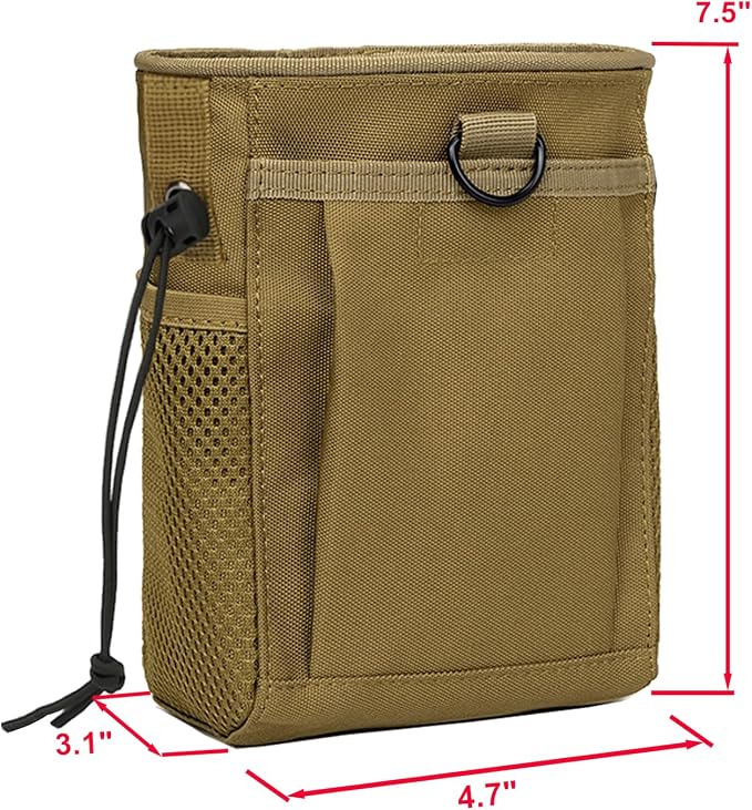 Small Tool Pouch,Utility Tool Bag, Small Toolbox, Screw Driver, Plier Organizer, Flashlight Holster and Knife Holder, Tool Belt Pouches for Electrician,Contractor,Plumber,Carpenter or Daily Home Use