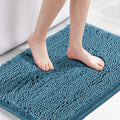 H.VERSAILTEX Bath Mat for Bathroom Non Slip Luxury Chenille Ultra Soft Bath Rugs 24x36 Absorbent Non Skid Shaggy Rugs Washable Dry Fast Plush Area Carpet Mats for Indoor, Bath Room, Tub - Dark Teal