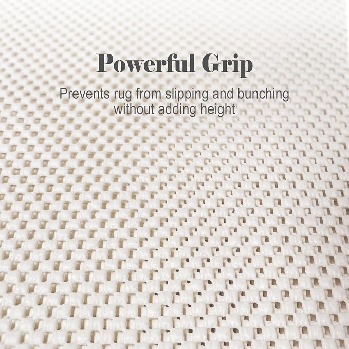 Carpet Padding, 9 * 12FT Rug Pads Hardwood Floors, Rug Pad for Any Hard Surface Floors Keep Your Rugs Safe and in Place, Thickened 15mm