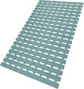 Bathtub Shower Mat, Pet Dog Bathing Non-Slip Mat, Dog Bath mat for tub, Quick Drain Bathtub Mat with Suction Cups & Drain Holes for Bathroom, 27.1x15.7 Inch (Mars Green)