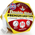DIY Doctor Heavy Duty Double Sided Carpet Tape – 20m Long x 21mm Wide, No Residue Extra Strong Sticky Rug Grip Adhesive Tape, Ideal for Home & Professional Use