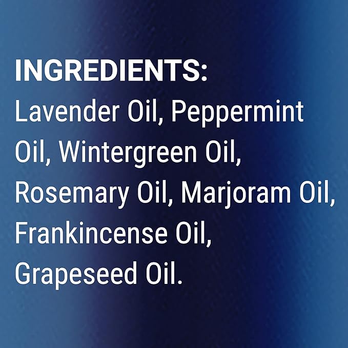 Muscle Relief Essential Oil Roll-On 10 ml - Pure & Natural Prediluted Blend for Sore Muscles, Aches & Recovery - Easy Roller for Athletes & Active Lifestyles - Nexon Botanics