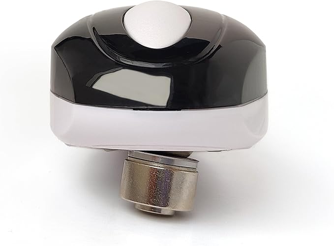 A1 Electric Can Opener – Smooth Edge Tin Opener with Easy-Touch Start & Stop, Ergonomic, Compact & Cordless Design - Black