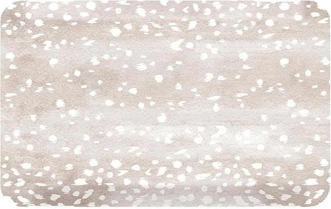 House of Noa Nama Standing Mat – Anti-Fatigue Kitchen Mats for Floor, Cushioned & Non-Slip Kitchen Comfort Mat for Standing, Thick Foam Anti-Fatigue Mat for Kitchen & Workspaces, Fawn Brown 22" x 36"