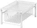 Simple Houseware Stackable Basket Drawer, White