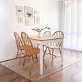 Azadx Office Chair Mat for Hardwood Floor, 57"x84" Clear Desk Chair Mat for Hardwood Floor Large Protector Floor Mat for Dining Room, Easy Glide Rolling Plastic Floor Mat, Chair Mats for Living Room