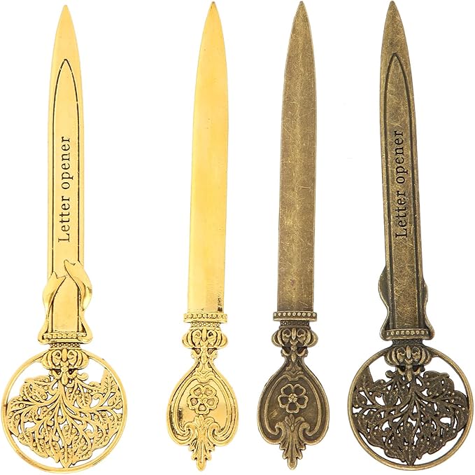 Tbest Plies 4 Pcs Leer Opene R Lihtweiht Cact Zinc y Ail Opener Knife And School Plies