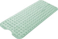 AmazerBath Shower Mat Non Slip 40 x 16 Inches, Shower Stall Mats with Suction Cups and Drain Holes, Non Slip Bath Mat for Tub for Elderly & Kids, Mint Green