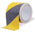 Qingluan Anti Slip Tape, Safety Tape Outdoor Waterproof, High Adhesive Grip Tape for Stairs, Tread Steps, Floor, Ramps, Skateboards, Caution to Keep from Slipping (Yellow/Black, 4 Inch x 33 Foot)
