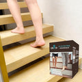 LifeGrip Stair Treads Non-Slip (20PCS), Anti Slip Transparent Stair Treads Tape for Indoor Wooden Step (4"X32"X20P-Treads)