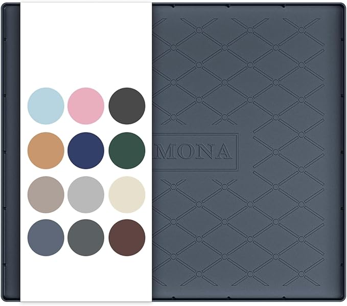 URMONA 22" x 22" Waterproof Silicone Mat in Multiple Sizes & Colors, Under Sink Mat for Kitchen & Bathroom, Pet Food Pad for Dogs & Cats, Kitchen Cabinet Liner, Multi-Purpose for Storage(Dark Grey)