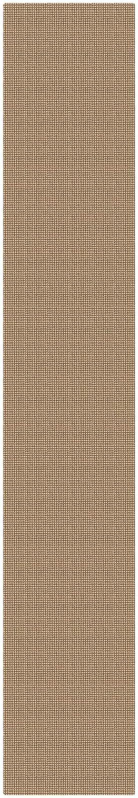 KOZYFLY Boho 2x12 Runners Rugs for Hallway, Long Washable Runner Rug, Woven Non Slip Kitchen Runner, Braided Entryway Rug, Floor Carpet for Entry, Aisle, Hall, Orange Beige/Tan/Brown