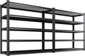 2-Pack Heavy Duty Garage Shelving for Large Storage & Whole Garage Organization, 72"H x 59"W x 20"D Adjustable 5-Tier All Metal Wire Shelf for Tools, Storage Bins,Bulk Items,Warehouse&Workshop