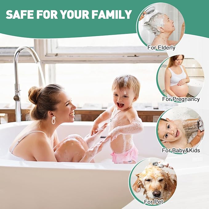 Square Shower Mat Non Slip: 24 x 24 Inch Extra Large Shower Mats with Drain Hole in Middle - PVC Loofah Anti Slip Shower Floor Matt for Inside Shower