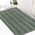 Turquoize Chenille Bath Rugs Shaggy Bathroom Rugs Non Slip Bath Rugs for Bathroom 24 x 36 Green Bay Bath Rug Extra Soft and Absorbent Area Rug, 24"x 36", Green Bay