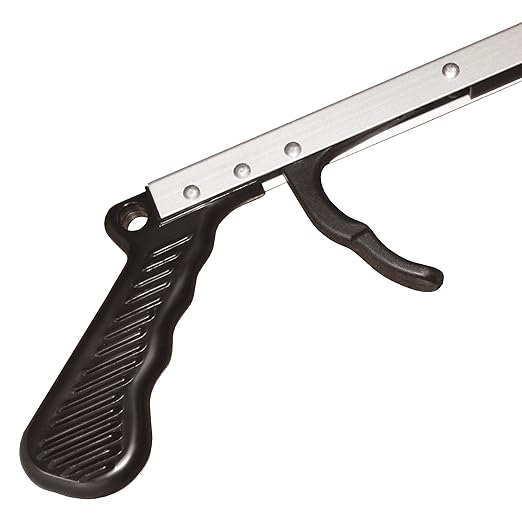 Rehabilitation Advantage Aluminum Reacher Grabber 26 Inches Long with Magnetic Tip