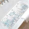 Sea Turtle Bathtub Mat Non Slip, Cute Baby Bath Mat for Tub Rubber Tub Mat, Kids Bath Mats for Bathroom Undersea Anti Slip Shower Mat with Suction and Drain Holes Machine Washable, 40″X16″