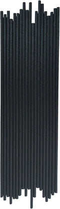 10 inch 20 Pcs Reed Diffuser Sticks Essential Oil Aroma Replacement Aroma Reed Diffuser Sticks (Black-20pcs)
