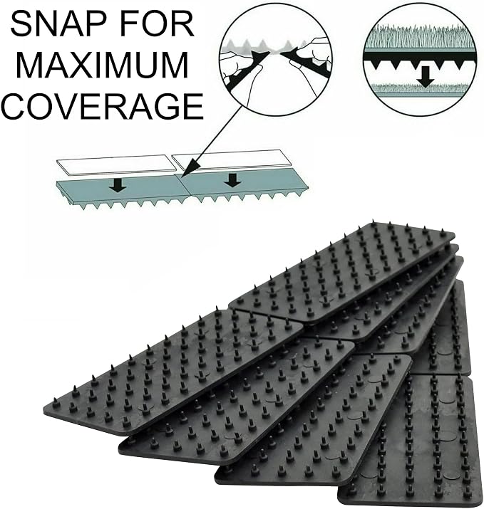 Medipaq Greatideas Non-Slip Mat Rug Grippers - Stop Your Mats Rugs from Slipping Sliding! 8X Pack