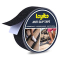 Anti Slip Tape, 2 Inch x 42 Ft Grip Tape for Stairs Outdoor/Indoor, Waterproof Non Skid Roll for Stair Treads Non Slip, High Traction Friction Abrasive Adhesive Stair Steps - Black
