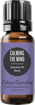 Edens Garden Calming The Mind Essential Oil Blend, 100% Pure & Natural Best Recipe Therapeutic Aromatherapy Blends- Diffuse or Topical Use 10 ml