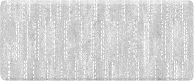 House of Noa Nama Standing Mat – Anti-Fatigue Kitchen Mats for Floor, Cushioned & Non-Slip Kitchen Comfort Mat for Standing, Thick Foam Anti-Fatigue Mat for Kitchen & Workspaces, Aspen Dove 30" x 72"