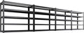 Set of 4 Garage Shelving-3500 lbs 5 Tier Storage Shelves,Adjustable Heavy Duty Metal Shelving Unit and Storage Large Wire Rack,Utility Steel Shelf for Warehouse Industrial Pantry Basement -72"x59"x20"