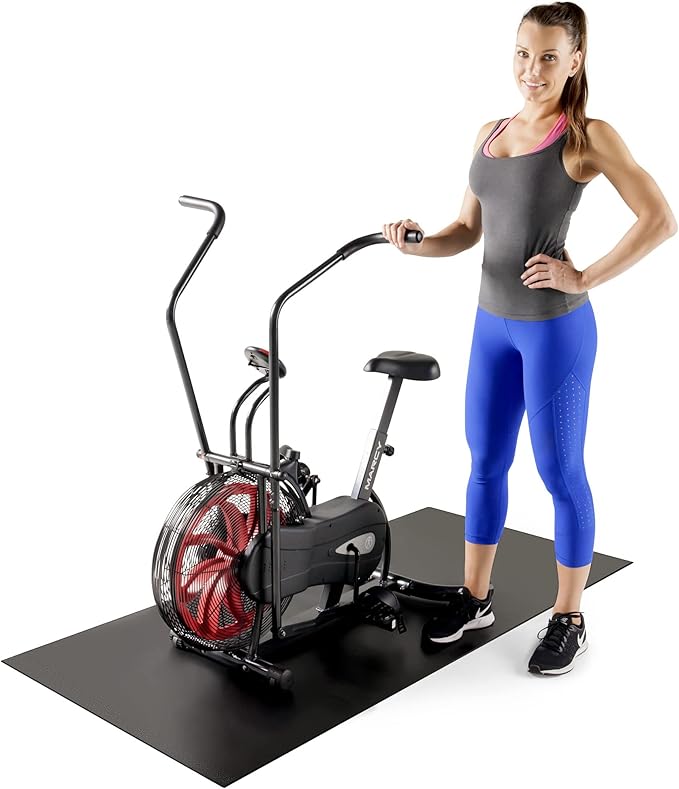 Marcy Fitness Equipment Mat and Floor Protector Compatible for Treadmills, Elliptical, Exercise Bikes, Stationary Cycles and Accessories