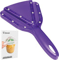 Uinxan Jar Opener for Weak Hands & Seniors with Arthritis - Handheld Manual | Effortlessly Opens Stubborn Screw Lids & Bottle Caps. 304 Stainless Steel. Durable. Patented Kitchen Gadget (Purple)