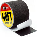 TapePlus Grip Tape for Stairs - 4 in x 40 ft, Black - 80-Grit Waterproof Traction Tape for Indoor & Outdoor Steps - Tread & Traction Strips for Steps