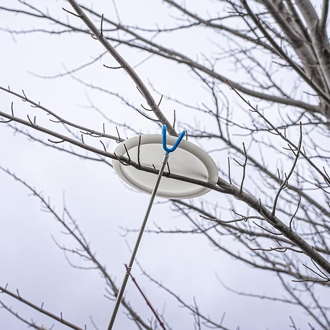 Dynamic Discs Disc Golf Retriever | 16ft Reach, 18in Collapsed | Telescoping Grabber with Hook | Retrieve from Trees or Water Without Getting Wet | Retriever Pole Accessories & Gifts