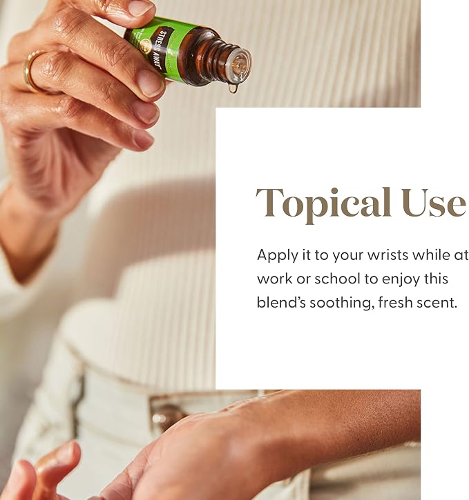 Young Living Stress Away Essential Oil Blend | 15 ml | Sweet Lime & Vanilla Aromatherapy Oil for Diffusers, Massage & DIY Blends | Relaxing Fragrance for Home, Office & Everyday Aromatic Use
