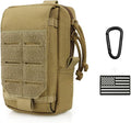Tactical Molle Utility Pouch Cell Phone Pouch, Waist Bag Belt Pouch for Men, EDC Bag Gadget Organizer Vest Pack Purse Mobile Phone Case Hunting Compact Bag for Runing