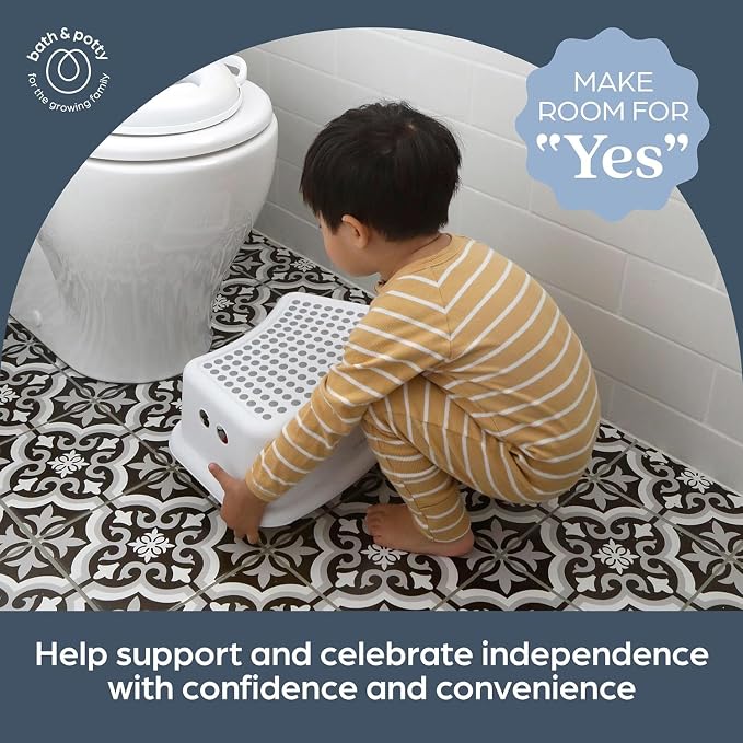 Dreambaby Step Stool for Kids - Non-Slip Base and Contoured Design for Toilet Potty Training and Sink Use,(Pack of 6)