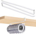 Tumbler Lid Organizer for Corner Cabinets, Space-Saving Cup Holder, Water Bottle Accessories Storage，Kitchen Storages Organization Solution, No Adhesive or Drilling Needed Up to 12 Lids (white)
