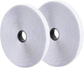 0.75 Inch x 82 Feet White Self-Adhesive Hook and Loop Tape - Sticky Back Fastening Tape for Stationery and Household Purposes