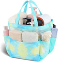 Attmu Mesh Shower Caddy Portable, Quick Dry Hanging Shower Tote Bag for College Dorm Room Essentials, Large Capacity Caddy Dorm for Bathroom Gym Swimming