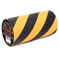 COSIMIXO 12" x 35Ft Black&Yellow Heavy Duty Anti Slip Tape for Stairs Outdoor/Indoor Waterproof Grip Tape Safety Non Skid Roll for Stair Steps Traction Tread Staircases Non Slip Strips