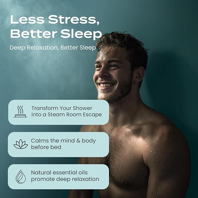 Body Restore Shower Steamers Aromatherapy 15 Pack – Fathers Day Gift for Dad, Birthday Gifts for Women & Men, Spa Stress Relief & Relaxation Self Care Gifts – Premium Eucalyptus Essential Oil Tablets